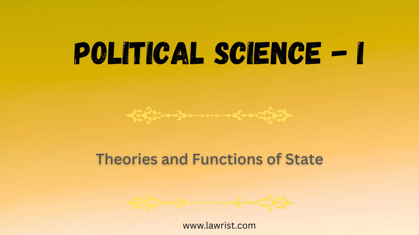 Theories and Functions of State